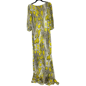 Goodtime USA Yellow Animal Print Dress‎
